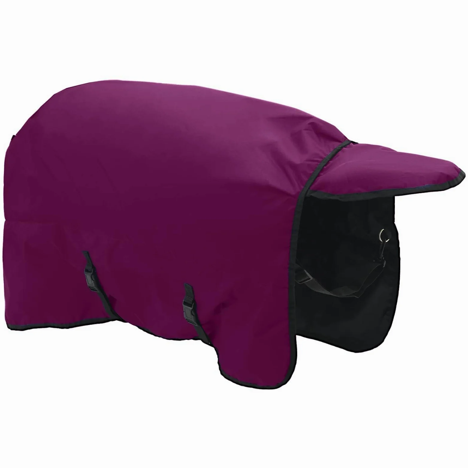 Genérico Manta para Caballo Verde Oscuro y Negro 155 cm Poliéster,Deportes,Actividades al Aire Libre,Equitación,Cuidado de Caballos,Mantas y para Caballos,Violeta,42013095