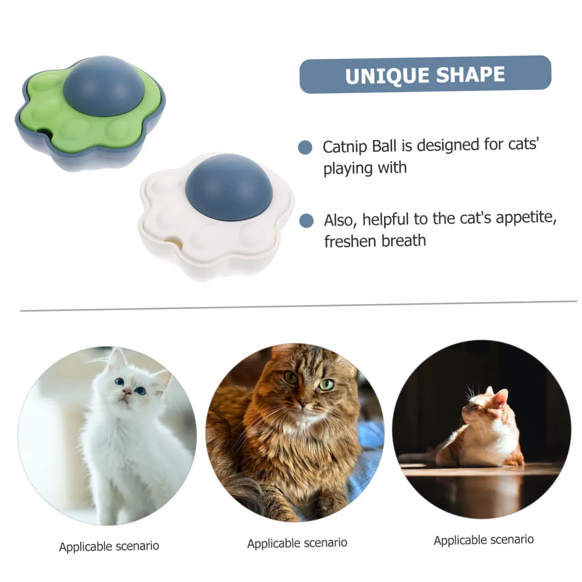 YARNOW 10 Juegos Gatera Juguete para Mascotas Gatitos Dulces Juguetes para Gatos Juguete Gatito Juguete Interactivo para Gatos Lamiendo Merienda El Plastico