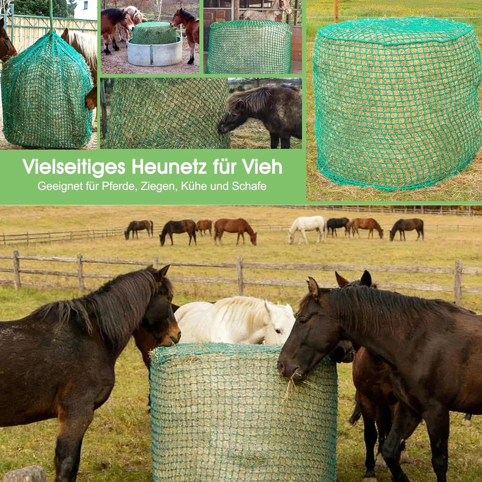 Redes De Heno De Alimentación Lenta Para Caballos Almacenamiento De