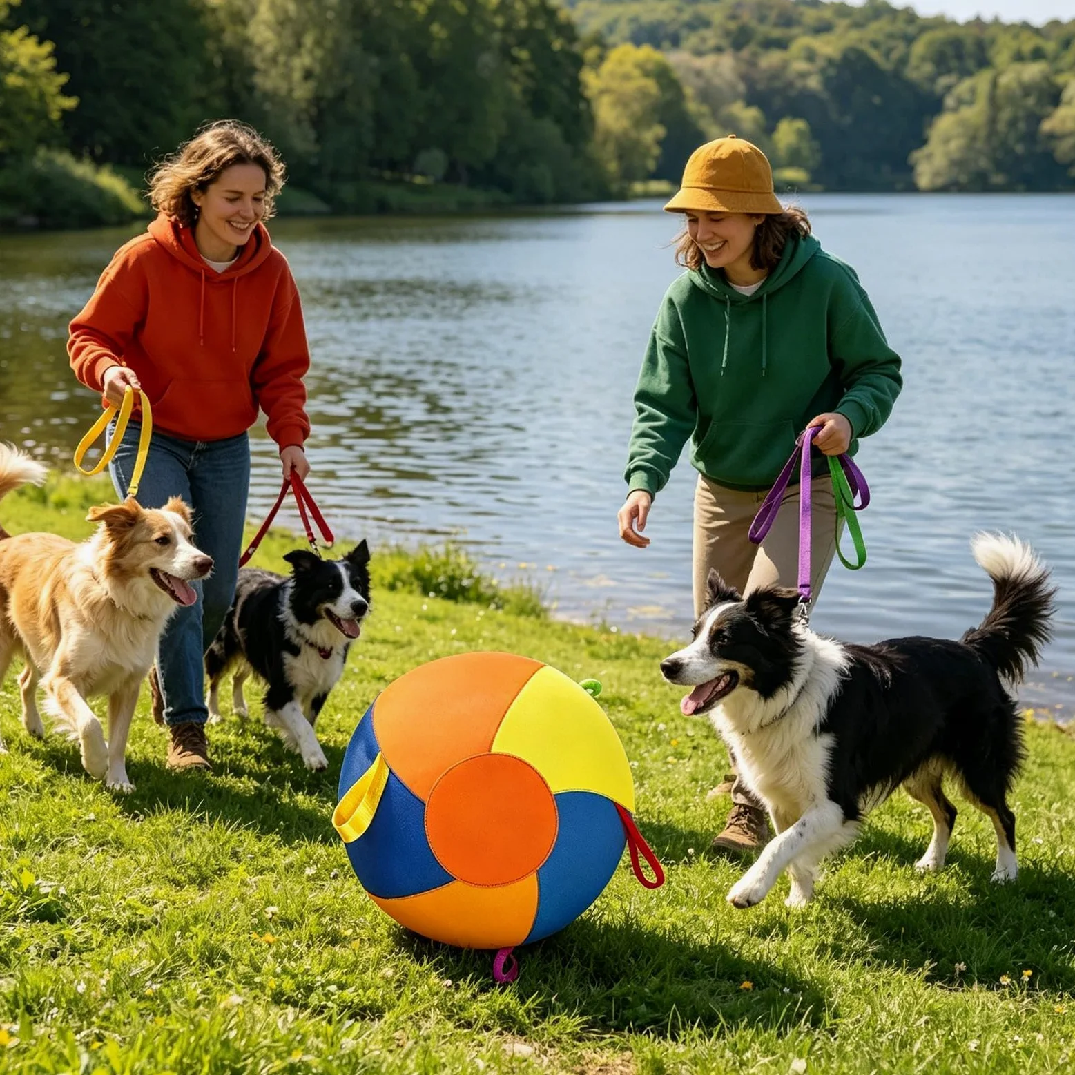 Pelota Pastoreo Juguete Hinchable De Enriquecimiento Con Movimiento | Pelotas perros 50 cm juego exterior Para Cachorros Y Razas Pequeñas, Medianas Y Grandes