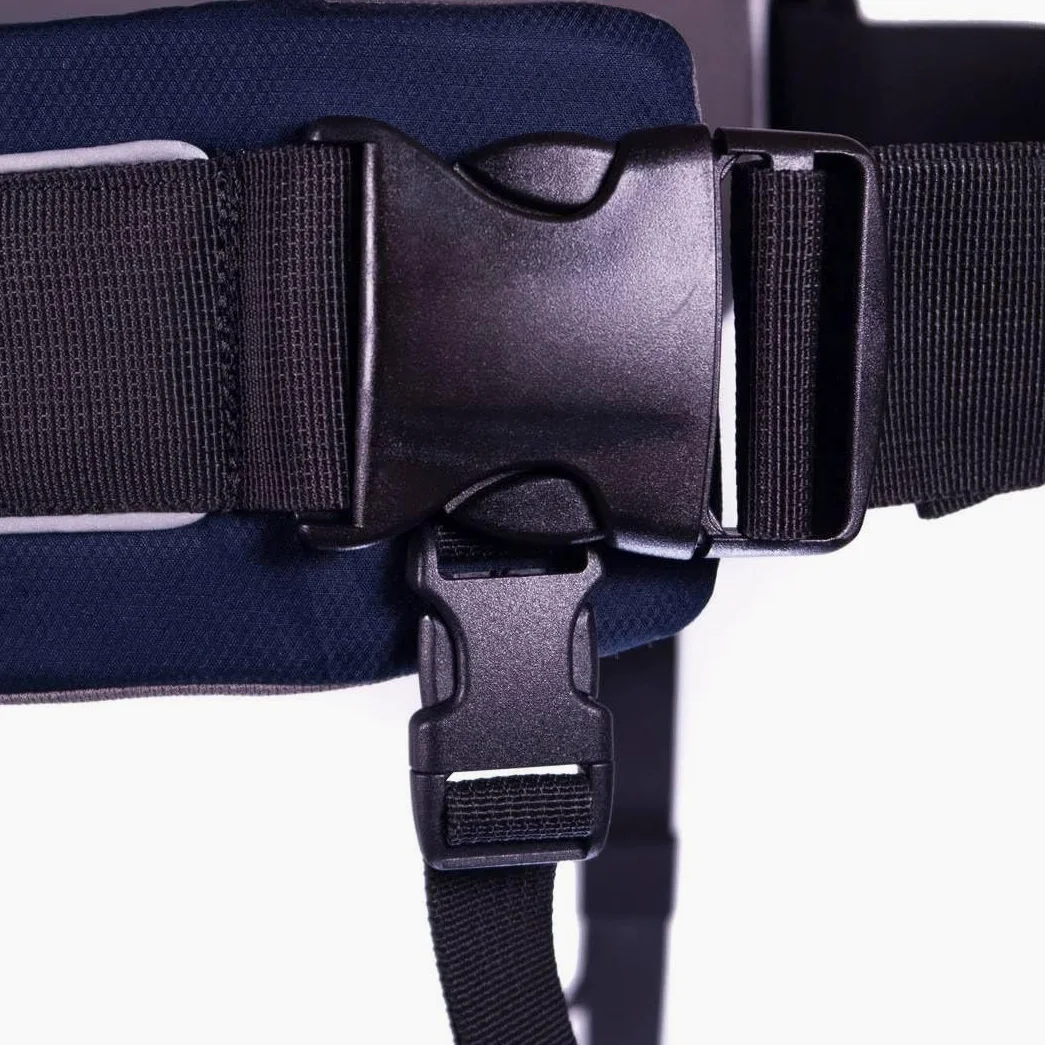 Cinturón de Trekking Nonstop para Perros - Ideal para Correr y Senderismo (M, Azul)