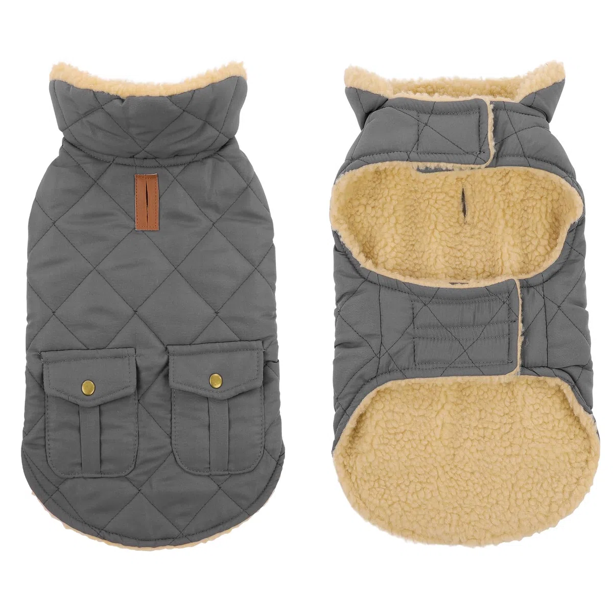 Abrigo Grande para Perro, Chaqueta cálida para Perros extragrandes, Abrigo de Invierno para Perro, Resistente al Viento, Abrigos para Clima frío, Chaqueta de Nieve para Perros, Ropa para Mascotas,