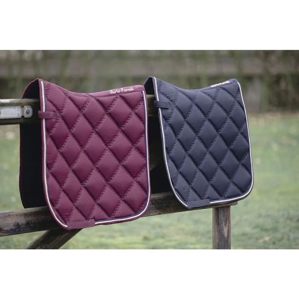 HKM Morello - Mantilla para caballo con pony, color morado