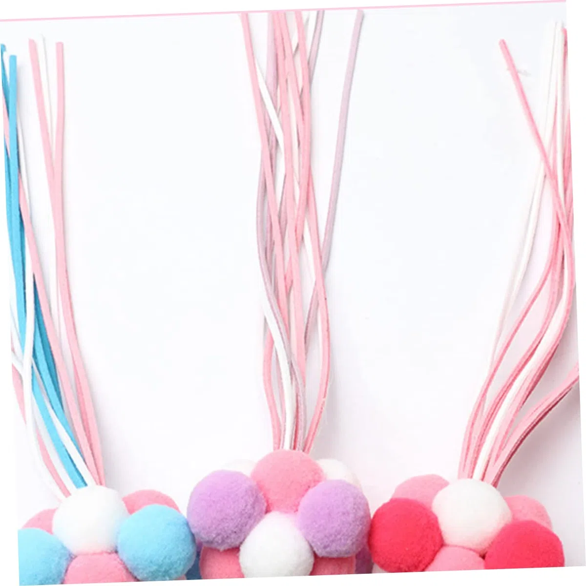 Yardwe 6 Piezas Gatito Juguetes Interactivos Juguete De Hadas Suministros De Juguetes para Gatos Peluche Themberchaud Juguetes Teaser Juguetes para Gatitos Hueso De Juguete Mascota Pompón