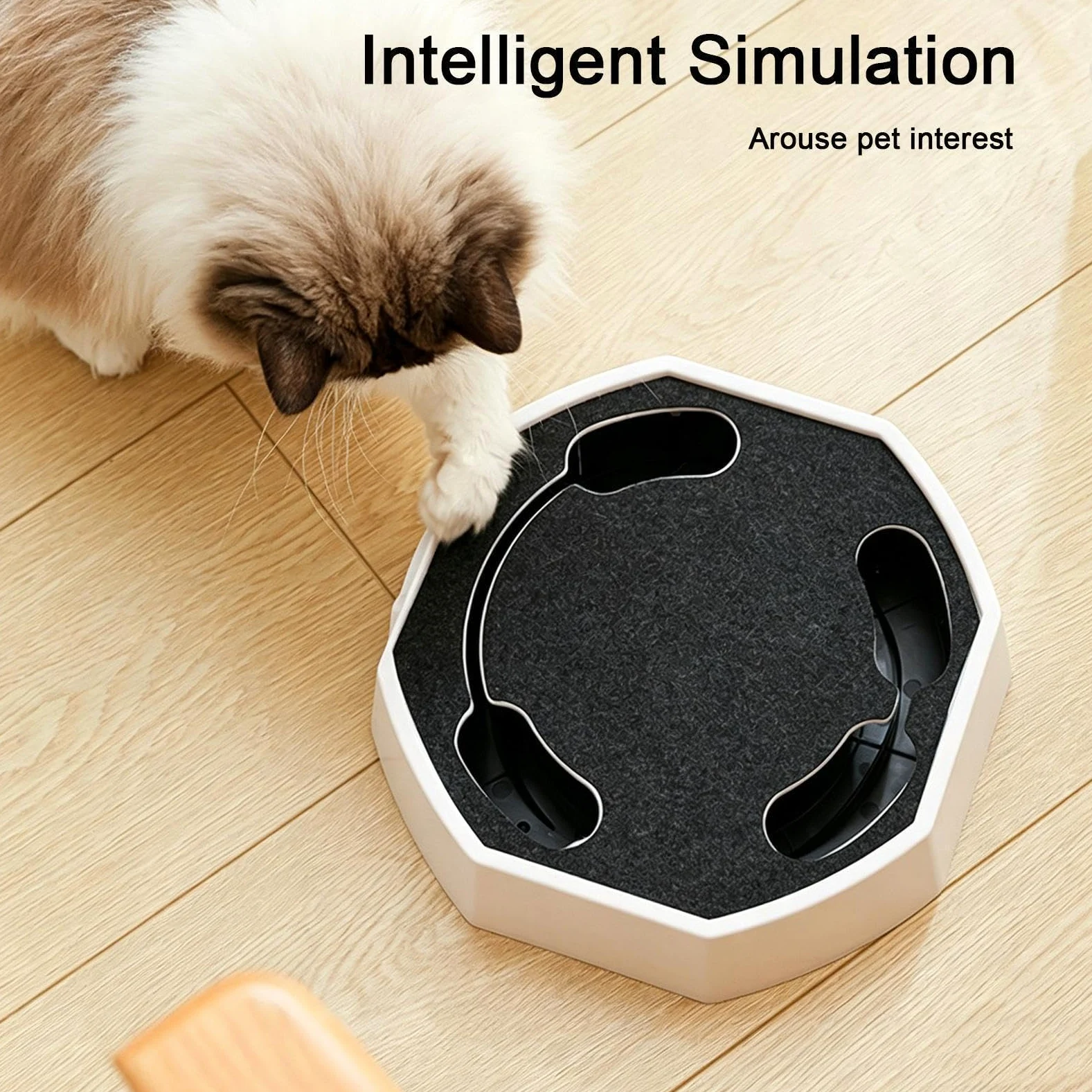 Juguetes interactivos para gatos, juego interactivo en forma de ratón, juguete de ejercicio recargable para gatos, hogar, sala de estar, cocina, apartamento, cocina, apartamento, parque