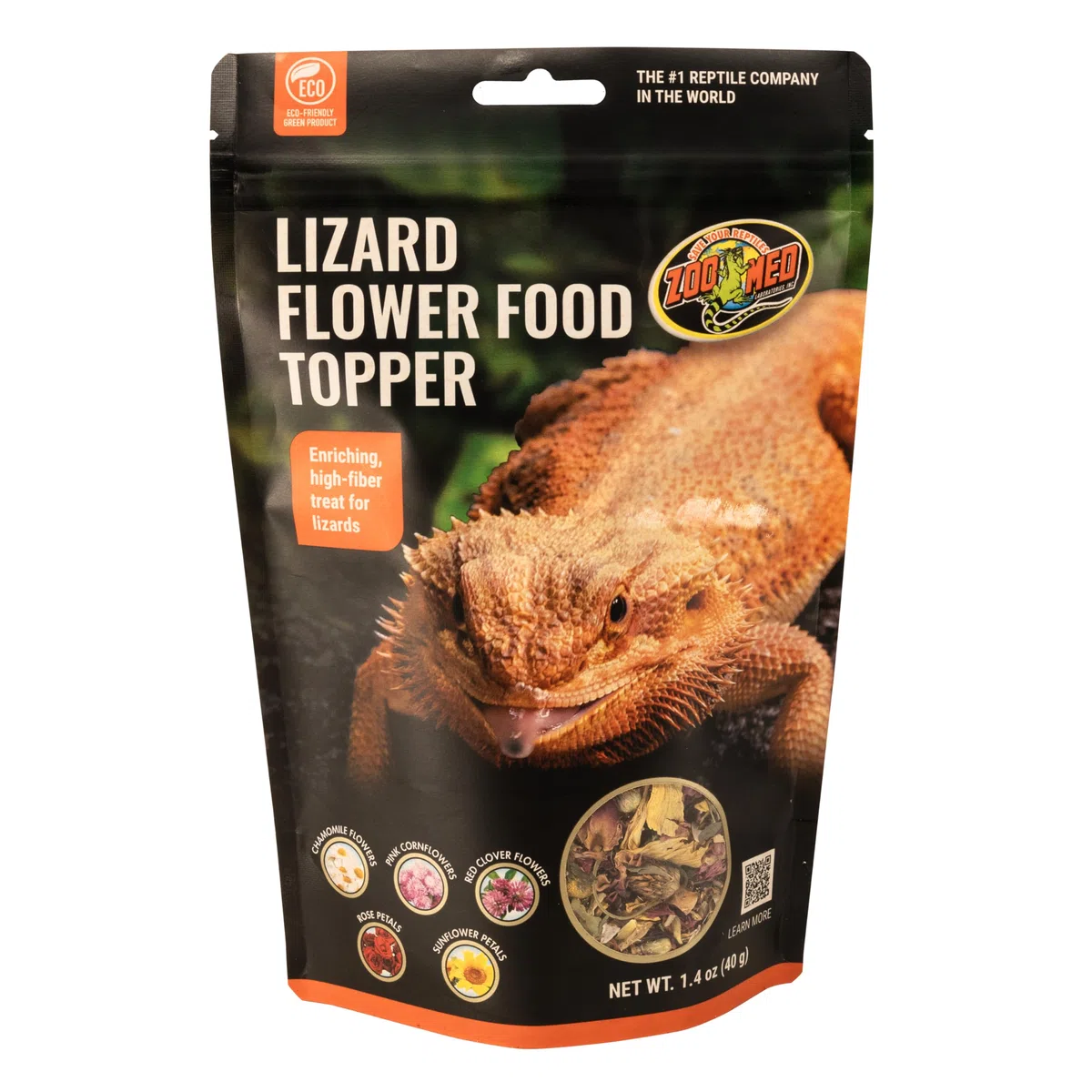 Zoo Med Flower Food Topper for Lizards 1.4 Ounce - 12 Pack