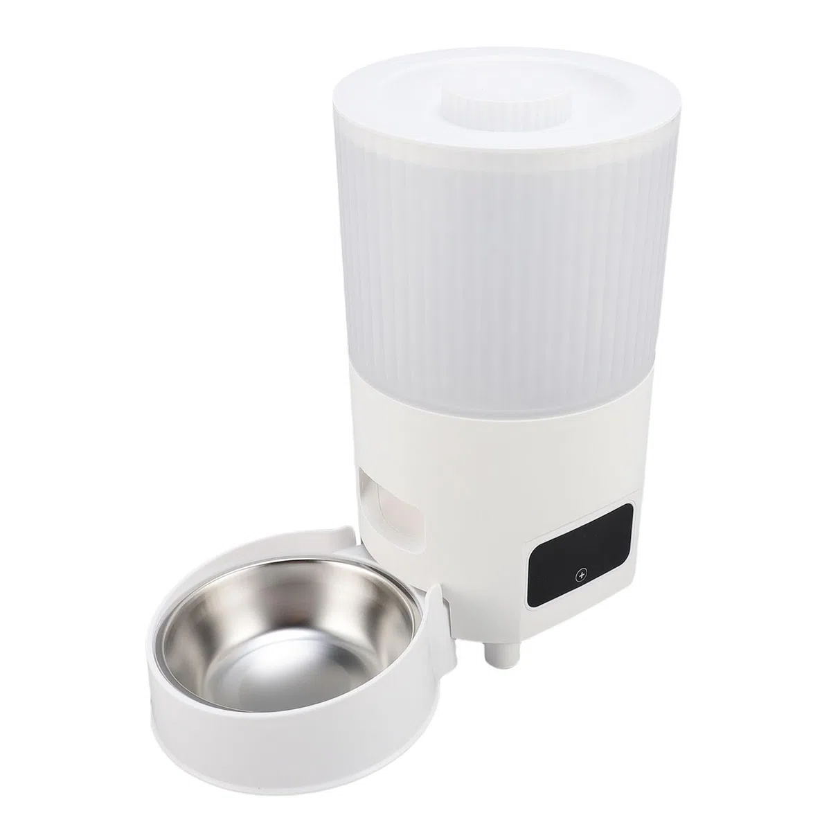 FILFEEL Comedero Automático para Gatos Dispensador de Alimentos para Mascotas Temporizado de Gran Capacidad de 3 L con Control Remoto de Aplicación para Gatos y Perros Pequeños - Horario Diario