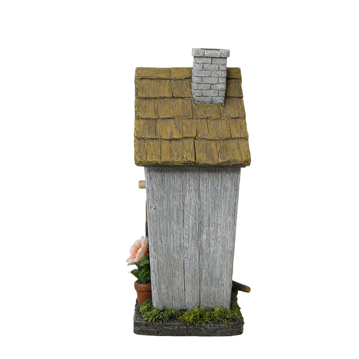 Resina al aire libre Hummingbird Cage Garden Yard Decoration Bird Nest Shelter House for Observation Resin Bird House