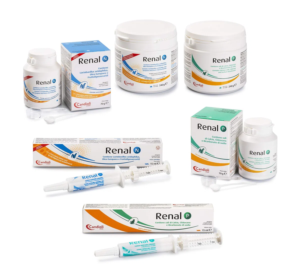 N renal piensos complementarios para perros y gatos Alimentos Suplemento 240g Uso Veterinario
