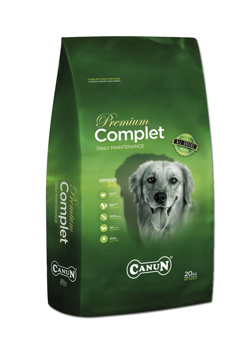 Pienso para Perros para Todas Las Razas y tamaños Rico en Pollo Alimento seco para Perros 20 kg Canun Complet Daily Maintenance