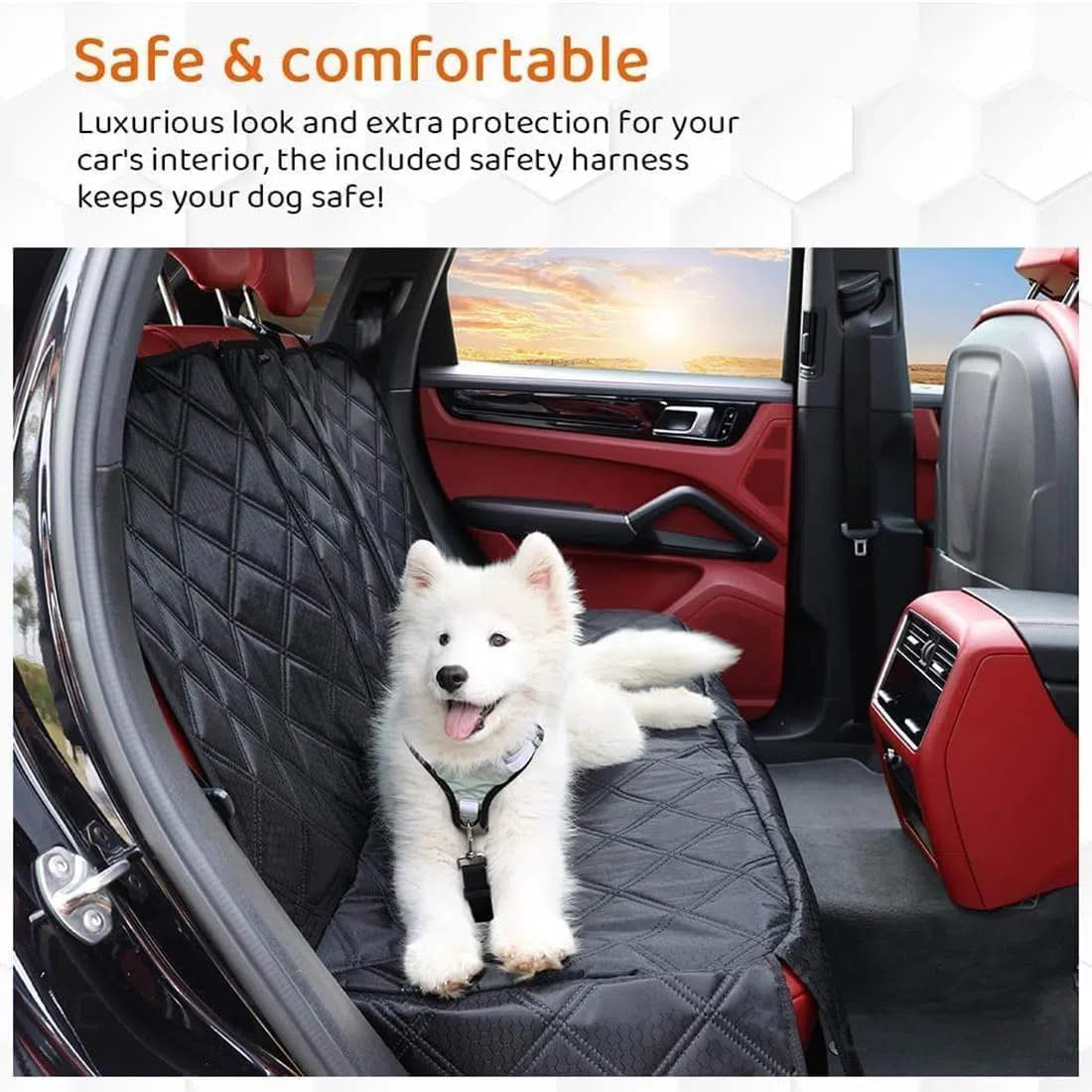 Funda Asiento Coche Perro para VW T-Cross