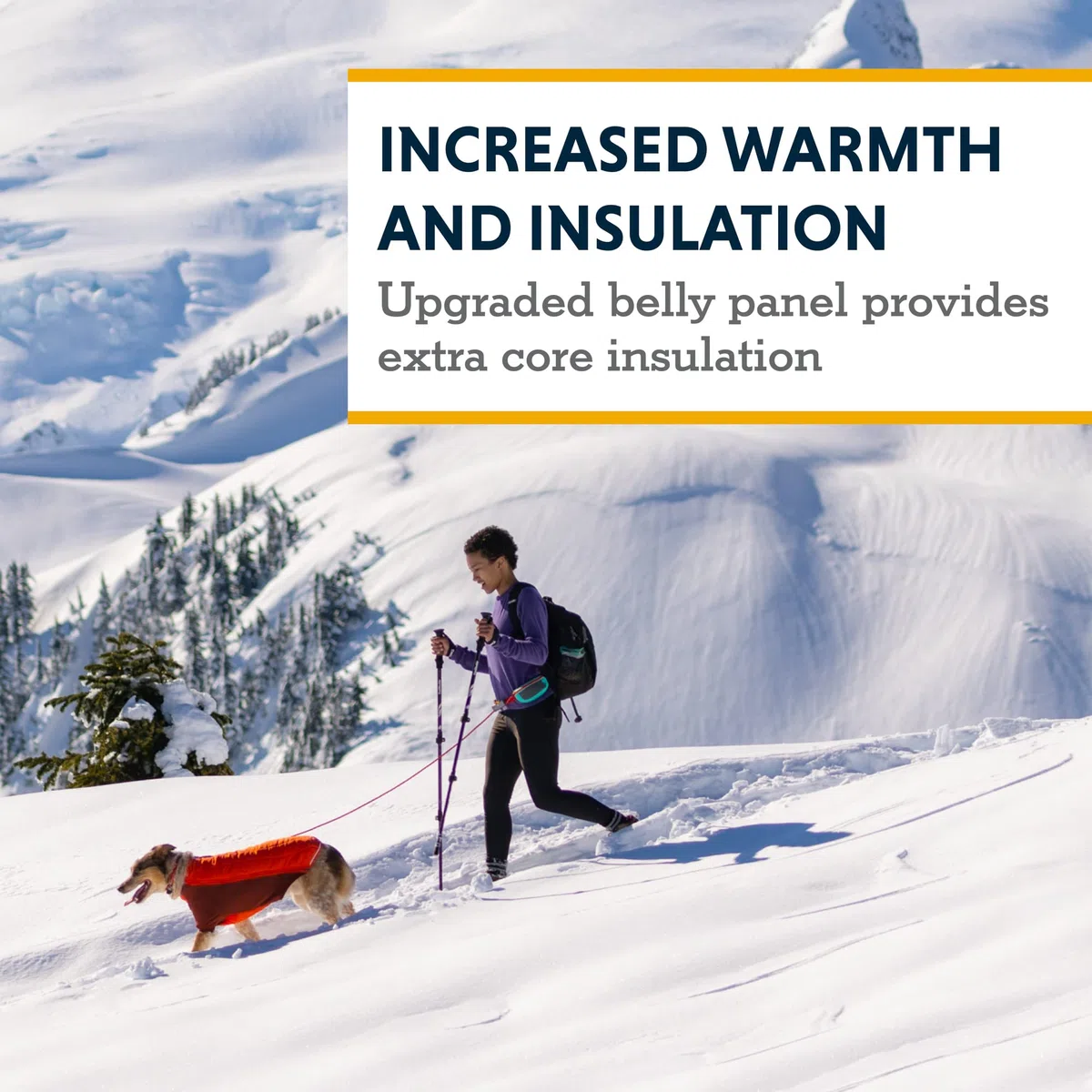 RUFFWEAR Abrigo para Perro con Aislamiento Polar, Chaqueta para Perro con Forro Polar Resistente a la Intemperie y al Agua, Traje de Nieve para Perros, Aurora Teal – Medium