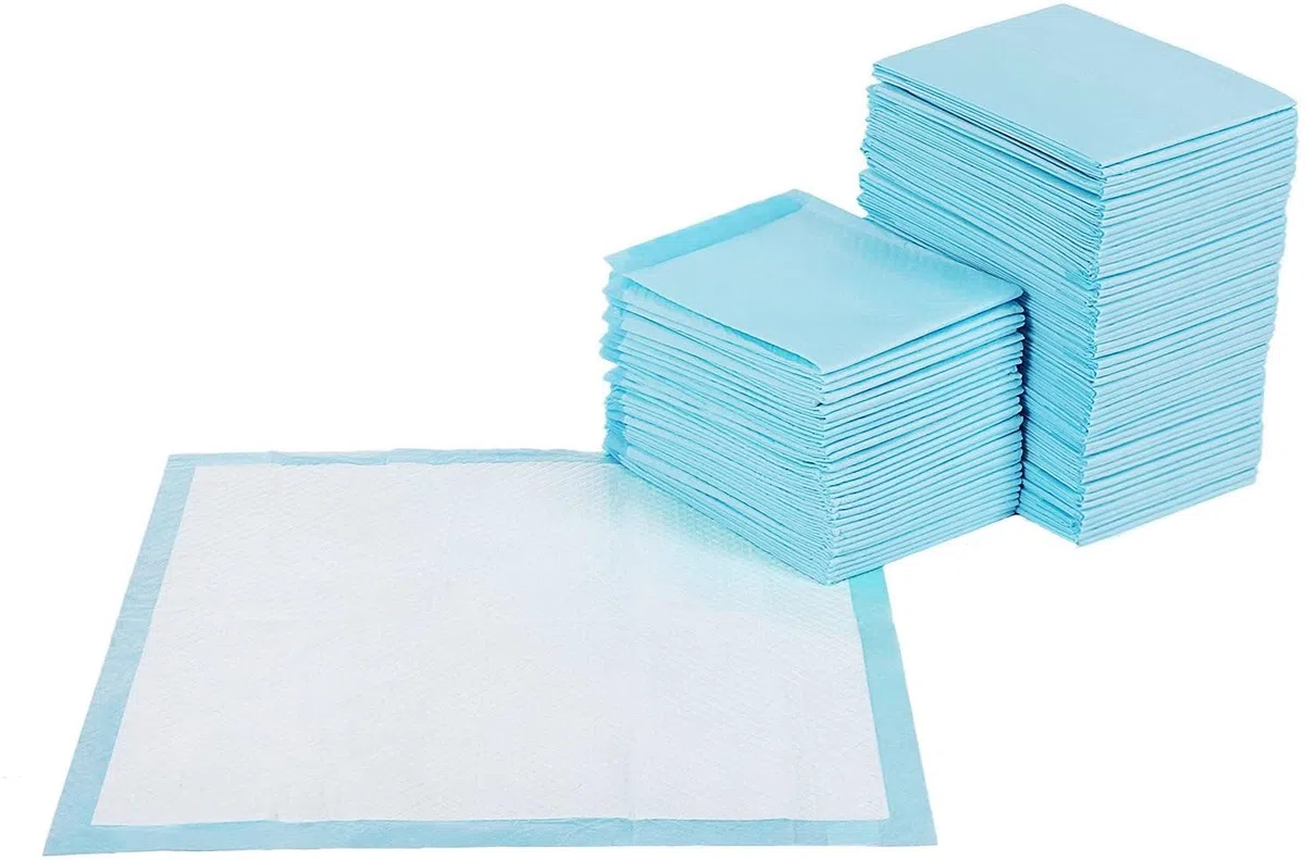 Empapadores para Cuidado de Mascotas. Alfombrillas Impermeables para Entrenamiento de Mascotas. A Prueba de Fugas. Alfombrillas higiénicas Desechables diseñadas para Mascotas (60 X 60 cm, 300)