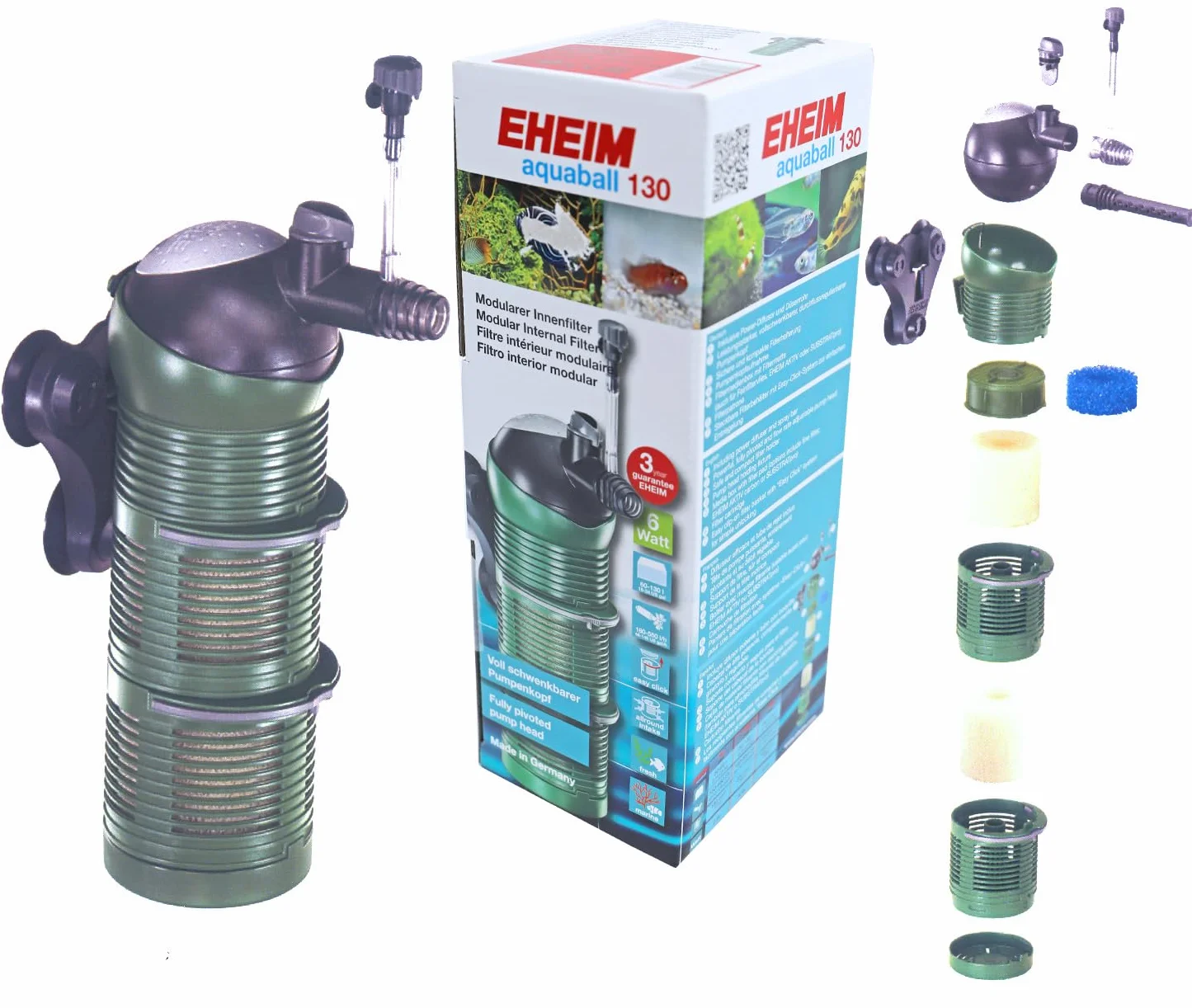 Eheim Aquaball 130 Filtro Interior para Acuario