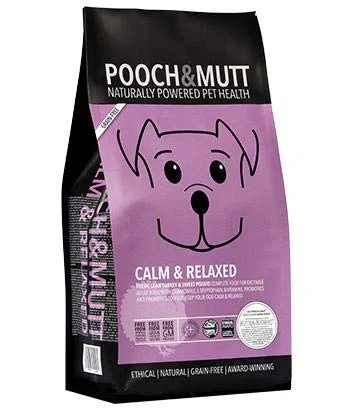 Cachorro Y mutt tranquila y relaja sin cereales completa Perros Forro (2kg) (Paquete de 6)