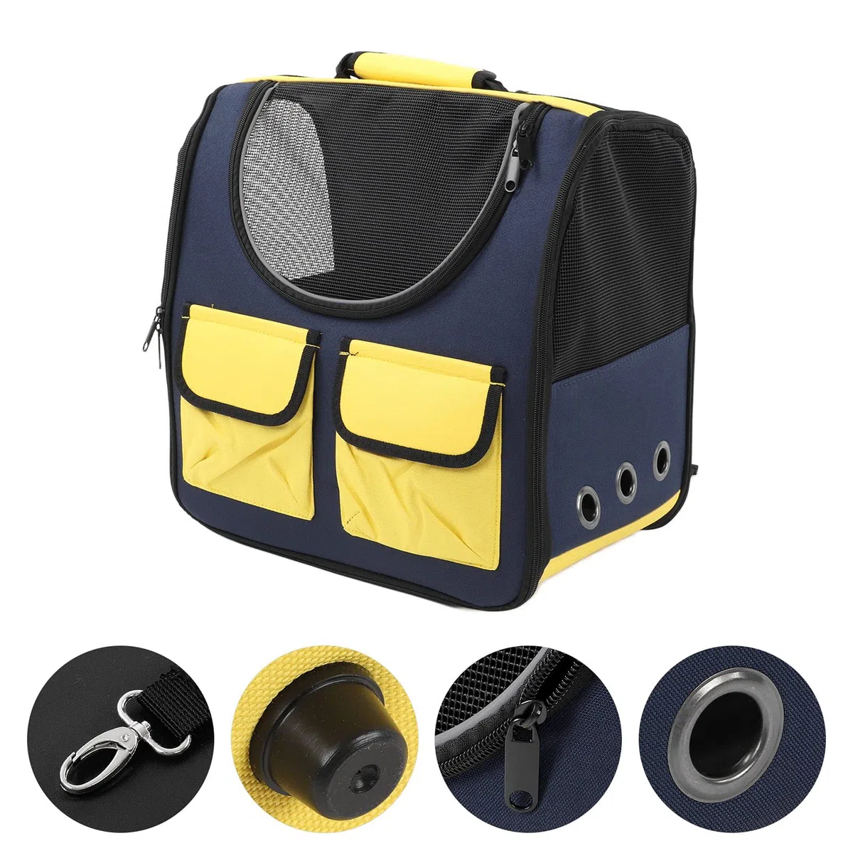 Bediffer Mochila para Mascotas con Diseño Ergonómico y Gran Capacidad