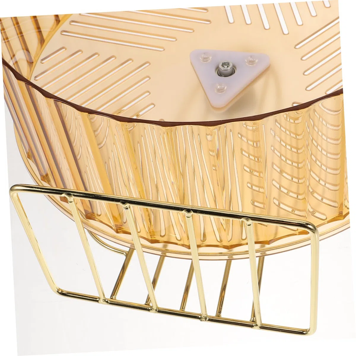 Kisangel Rueda de Hámster Silenciosa para Ejercicio, Rueda Compacta para Erizos y Chinchillas, Accesorio Adorable para Jaulas de Roedores
