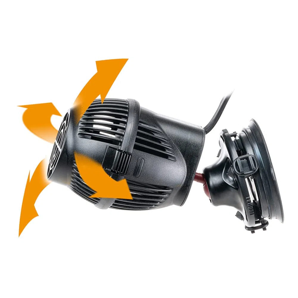 Ferplast KORALIA EVO - Hydor Bomba de Movimiento para Acuarios Marinos y de Agua Dulce, 4400 l/h, Magneto Ventosa, Espesor MAX 15 mm