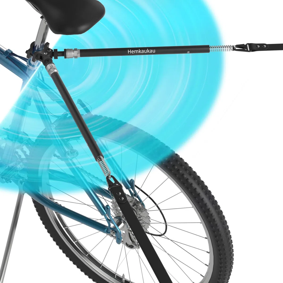 Correa giratoria para Bicicleta de Perro para 2 Perros, Flexible de liberación rápida, Accesorio de Bicicleta Manos Libres, Correas para Ciclismo Seguro, Caminar, Padres de Mascotas Activos