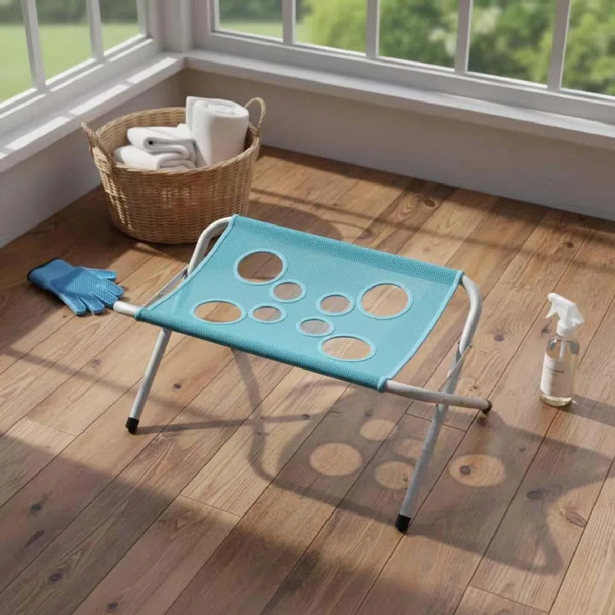 Silla para Bañar Perro Correa Ajustable para Sujetar A La Mascota Amaca per Toelettatura Cani Apertura De Ocho Agujeros Hamaca para Mascotas Recorte Diario De Uñas,Baños,Gray