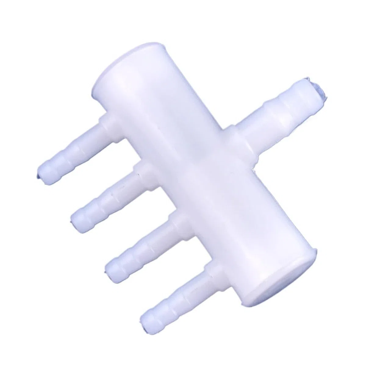 Desviador de Gas y oxígeno 8-5mm, 2~20 cabezales, manguera for tanque peces acuario, bomba aire, distribuidor oxigenación, conector drenaje poroso(8 To 5mm 1-12 Heads,20 Pieces)