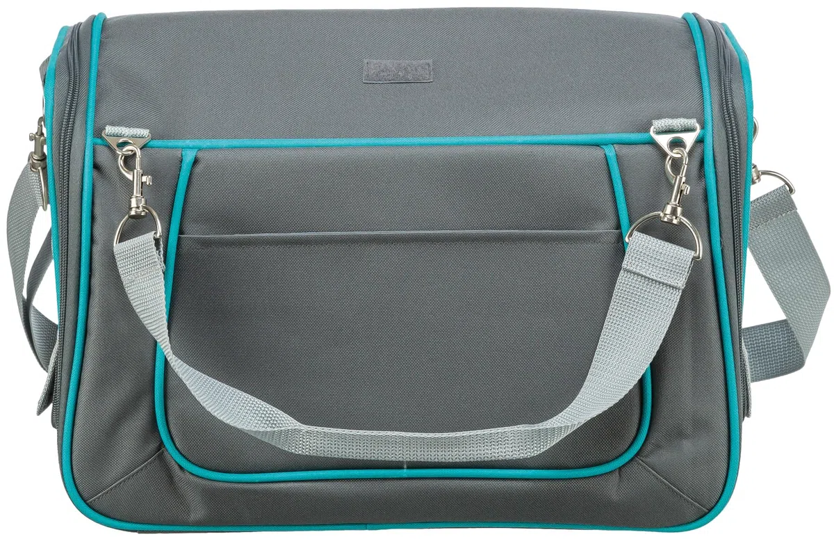TRIXIE Caseta y transportín Vicky, 40 × 27 × 28 cm, Gris