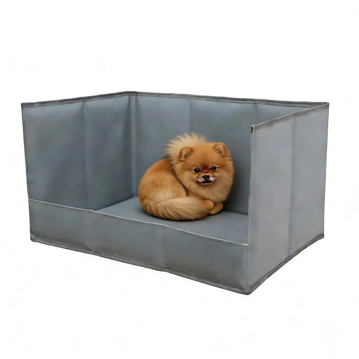 Bandeja Sanitaria para Perros Bordes Altos Plegable Portátil Impermeable | Recipiente para Paños Absorbentes de Canina para Interiores Exteriores Balcón Porche y Limpieza