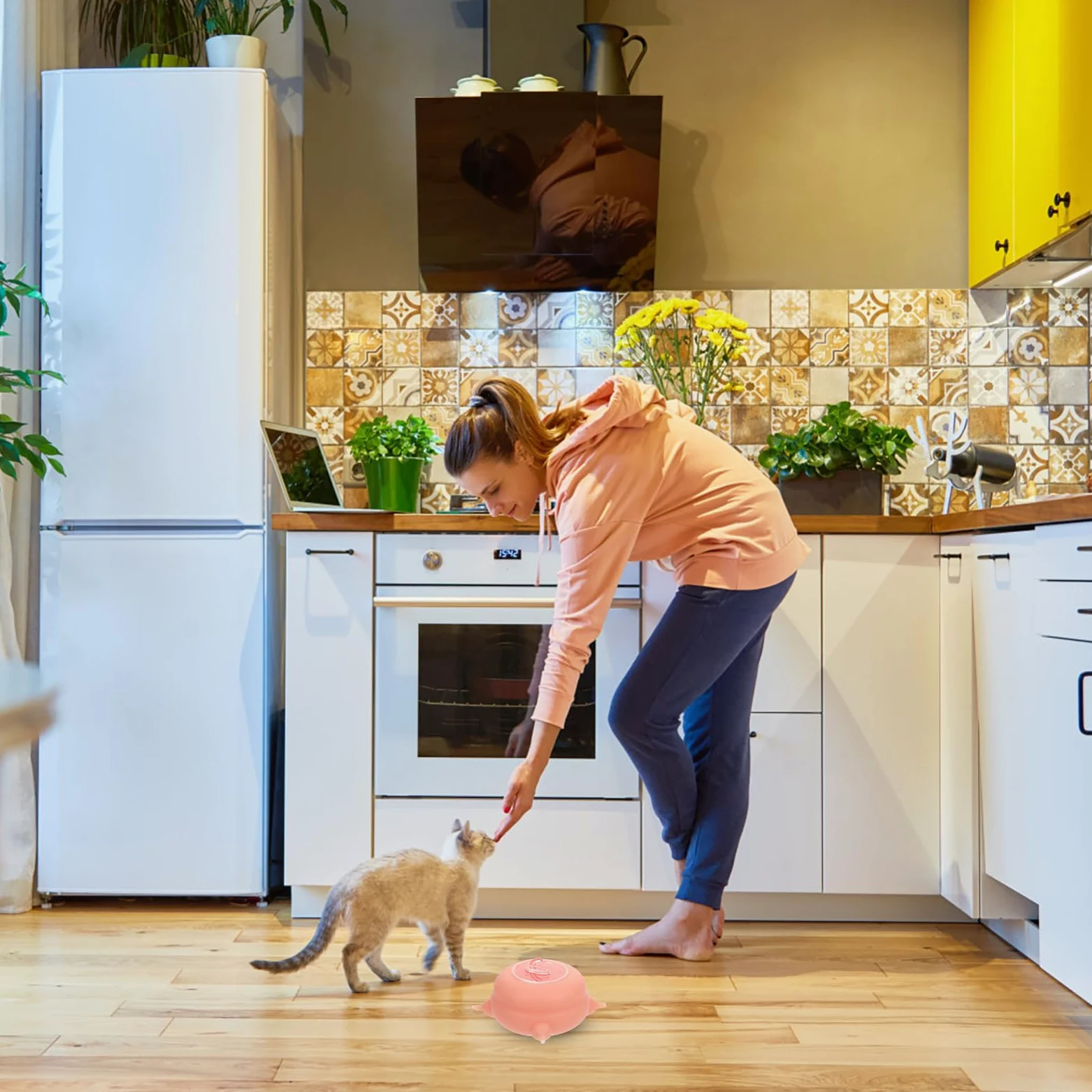 PRETYZOOM Leche Ligero Rosa a Silicona Mascotas para Alimentador Temperaturas Resistente Altas Herramienta y Adecuado para Lactancia Cachorros y Gatitos