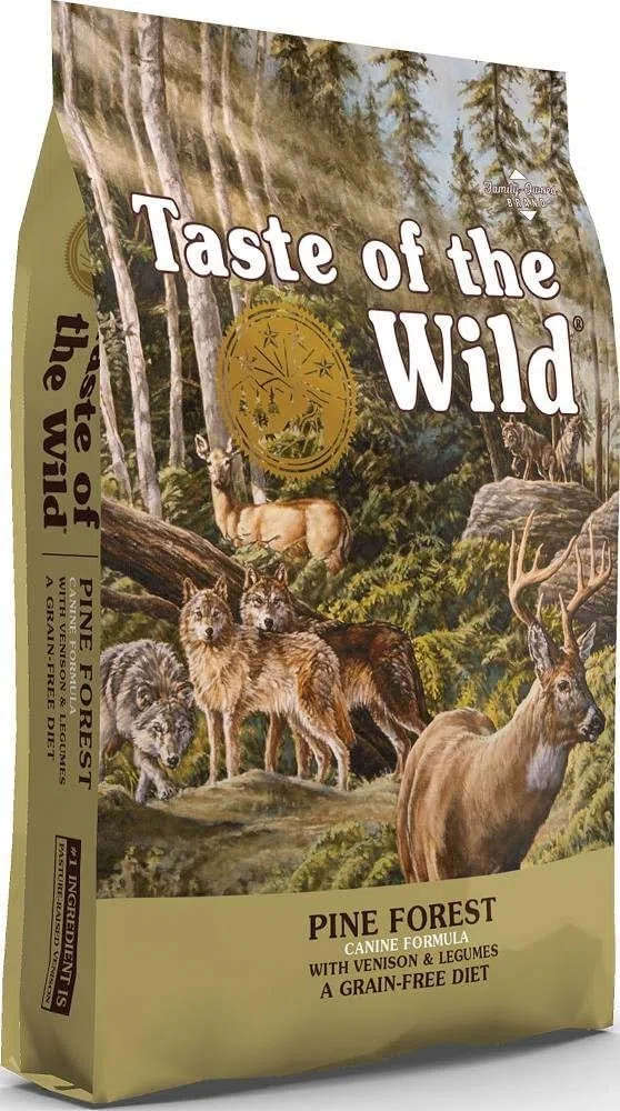 Taste Of The Wild pienso para perros con Venadon asado 12,2 kg Pine Forest