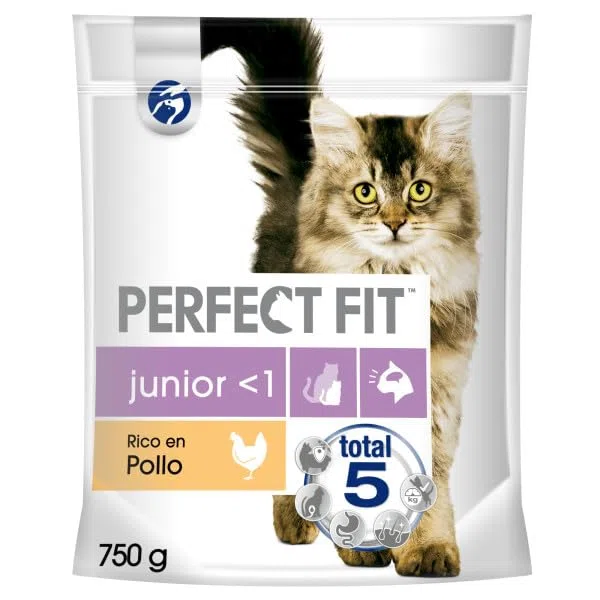 Pienso para Gatos Esterilizados Junior Sabor Pollo 750g