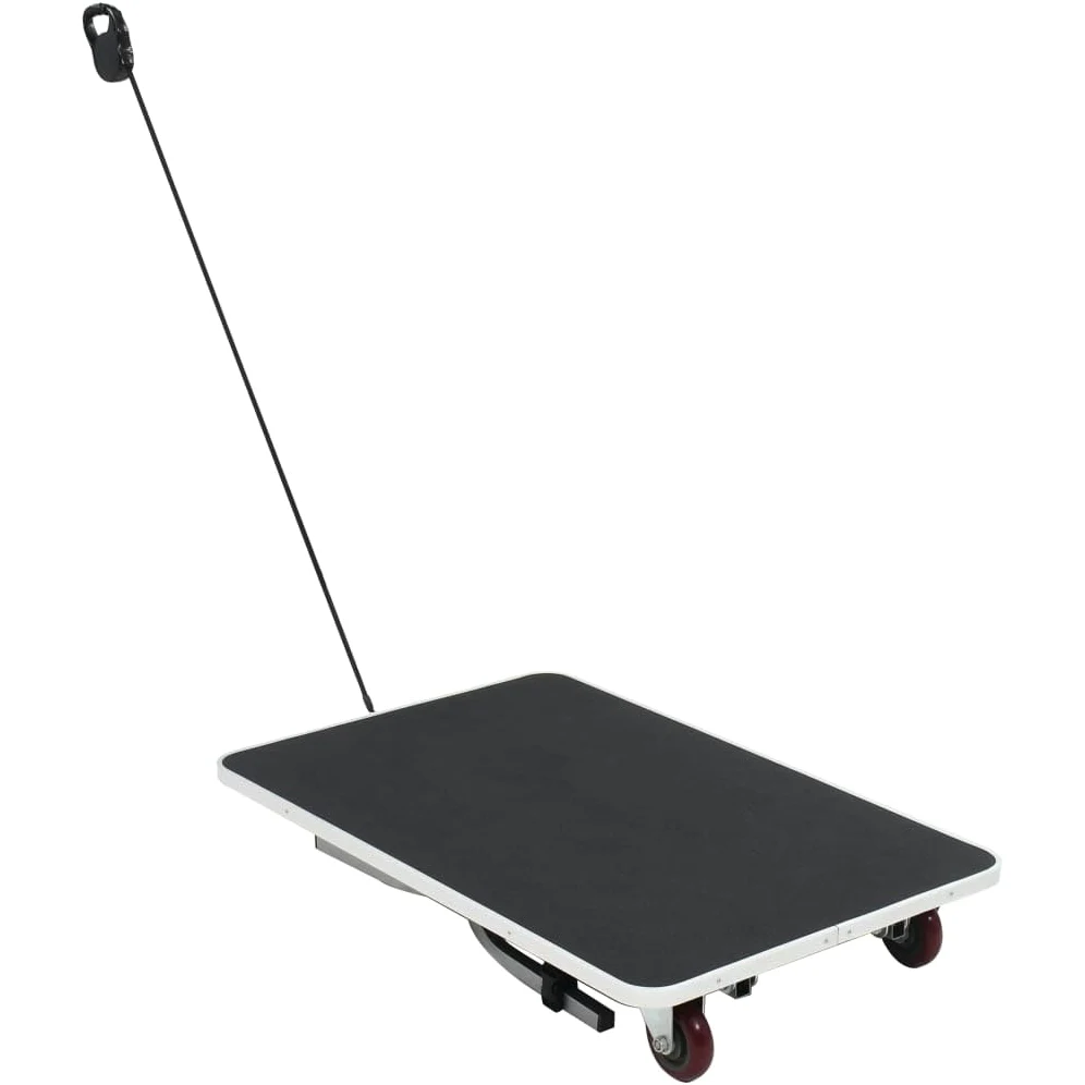 vidaXL Mesa de higiene para Mascotas, portátil y con Ruedas