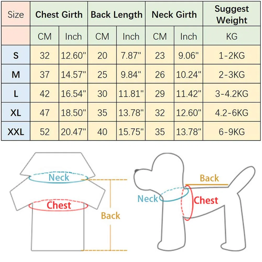 Ropa Bonita para Perros, Camiseta de Ocio para Cachorros, Ropa para Perros pequeños y medianos, Abrigo para Mascotas (Mono Azul XL)