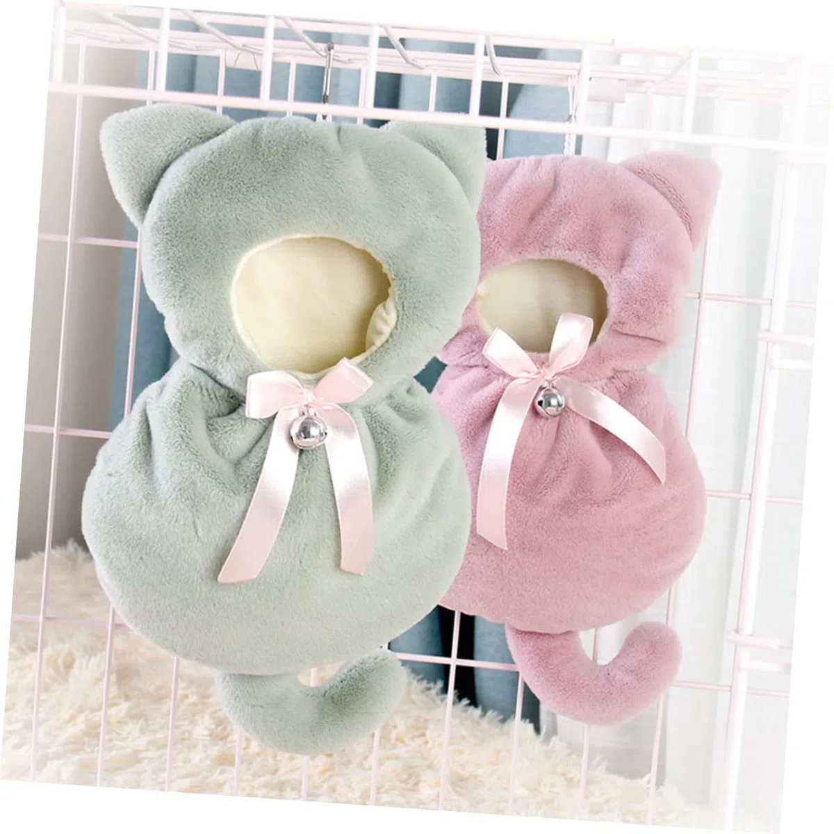 POPETPOP 3piezas Hamaca Colgante para Hámster Cama Aislante De Invierno Nido y Cálido para Mascotas Accesorio De Jaula para Pequeños Roedores Diseño Acogedor y Duradero