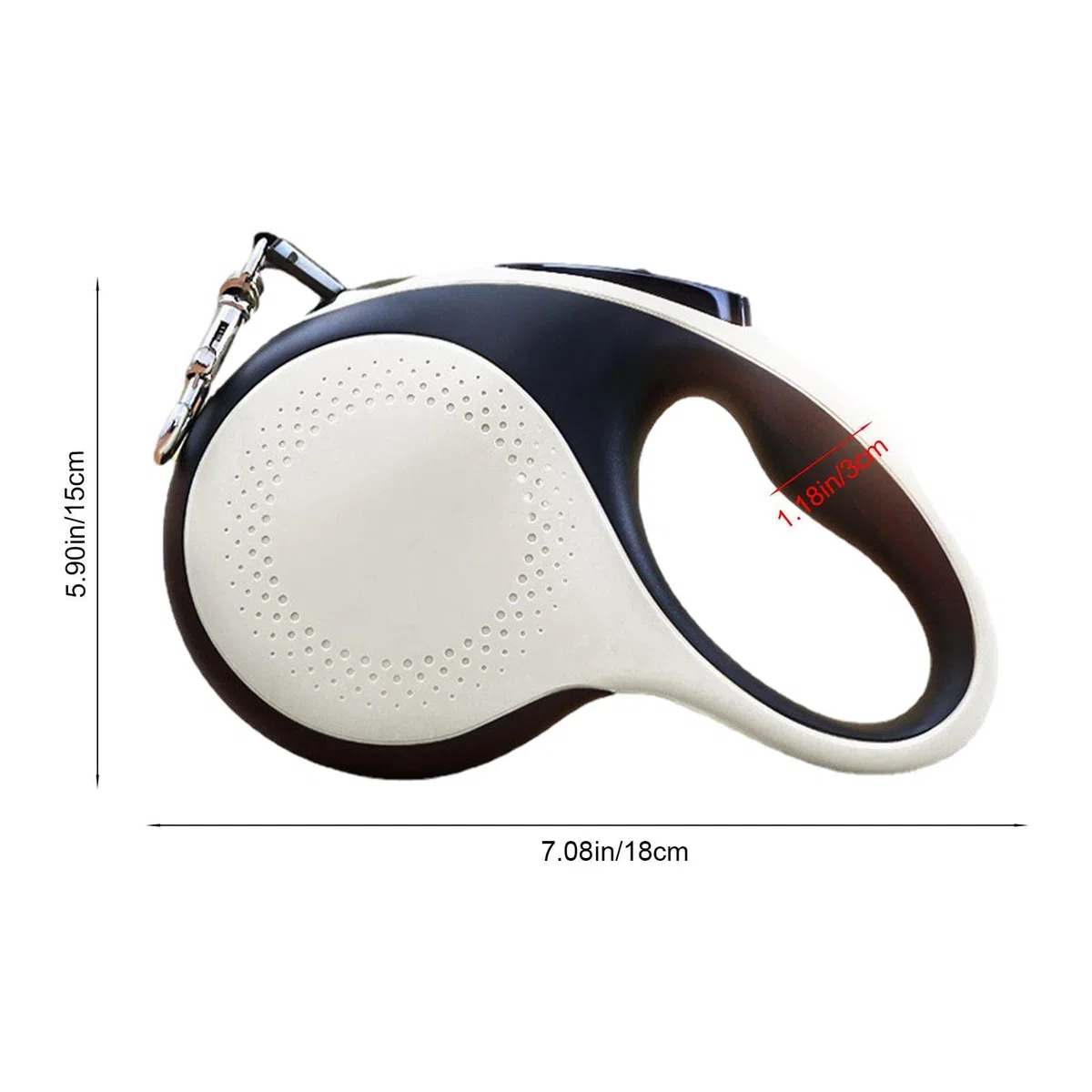 2 Uds Correa Larga para Perros - Correas para perros con luces LED, Línea Cat Puppy de 16 pies - Correa sin enredos de 360 grados Correas para perros de servicio pesado Accesorios para perros Abbto | Línea Cat Puppy de 16 pies - Correa sin enredos de 360