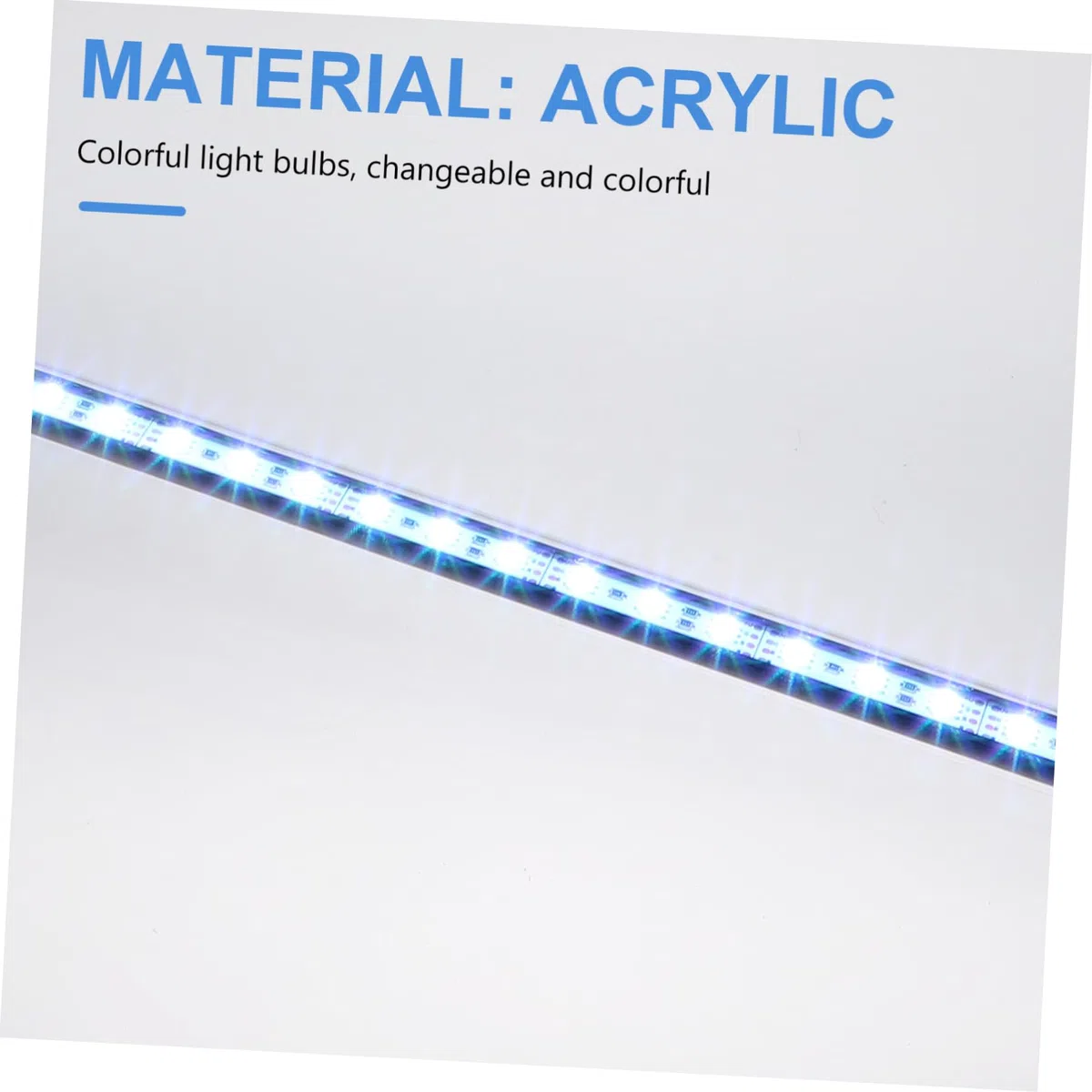 FOMIYES Luz Led Submarina Para Acuarios Lámpara Decorativa De Paisajismo Acuático Rgb Control Remoto Para Peceras De Agua Dulce y Salada