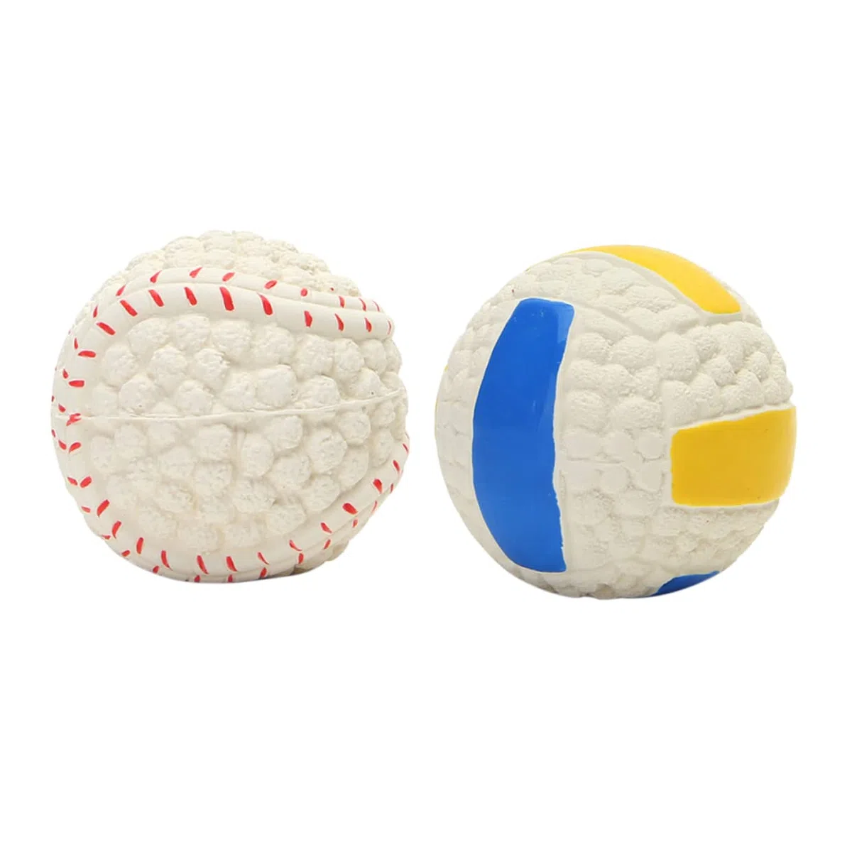 SUPVOX 4 Piezas Juguetes para Masticar Perros Juguetes de Entrenamiento para Mascotas Masticar para Perro de Pelota para Mascotas Juguete para morder vocalizar