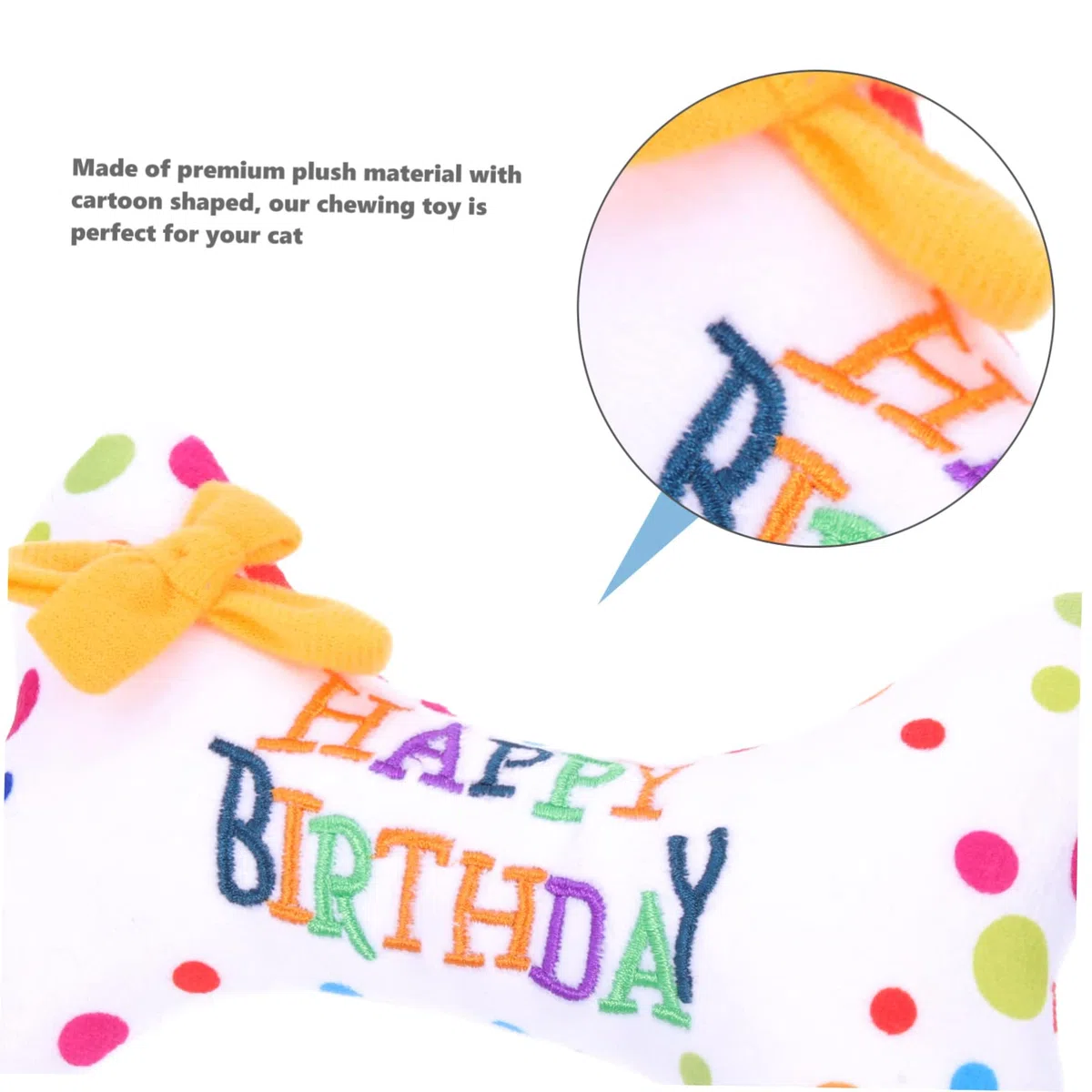 minkissy 6 Piezas Gato de Peluche de Juguete Peluche para Mascotas Juguetes para Perros pequeños Pastel de cumpleaños Juguetes interactivos para Gatitos Juguete Gatito Mini