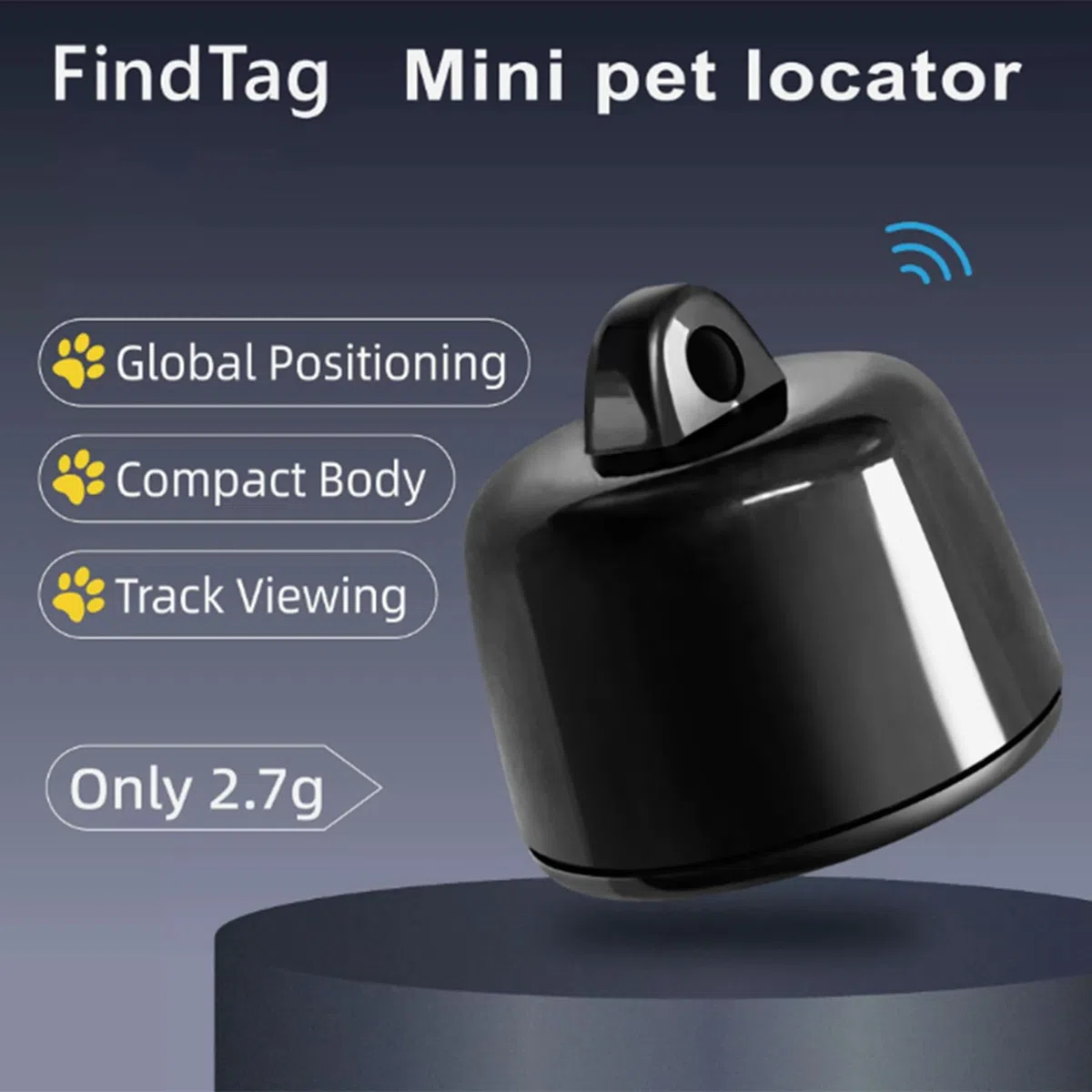 4X Localizador de Mascotas con Posicionamiento Global, Minirastreador GPS para Pájaros y Palomas, para Perros y Gatos, Resistente Al Agua, Seguimiento de Ubicación en Tiempo Real.