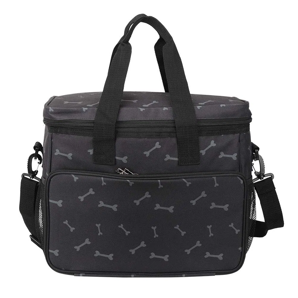 Bolsa de Viaje para Mascotas Organizador de Viaje para Mascotas Organizador de Almacenamiento para Gran Capacidad Forro Impermeable de Tela Oxford a Prueba de Fuga
