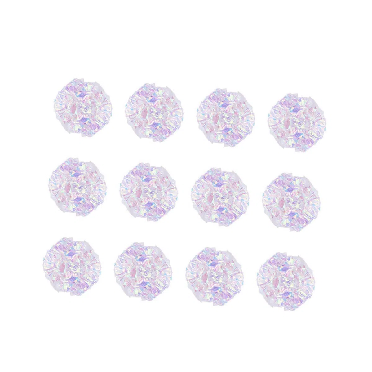 Happyyami 45 Piezas Pelota De Juguete para Mascotas Juguetes para Gatitos Accesorios Juguetes De Bolas De Sonido De Poliéster para Gatos Pequeños Papel Crepe Morder