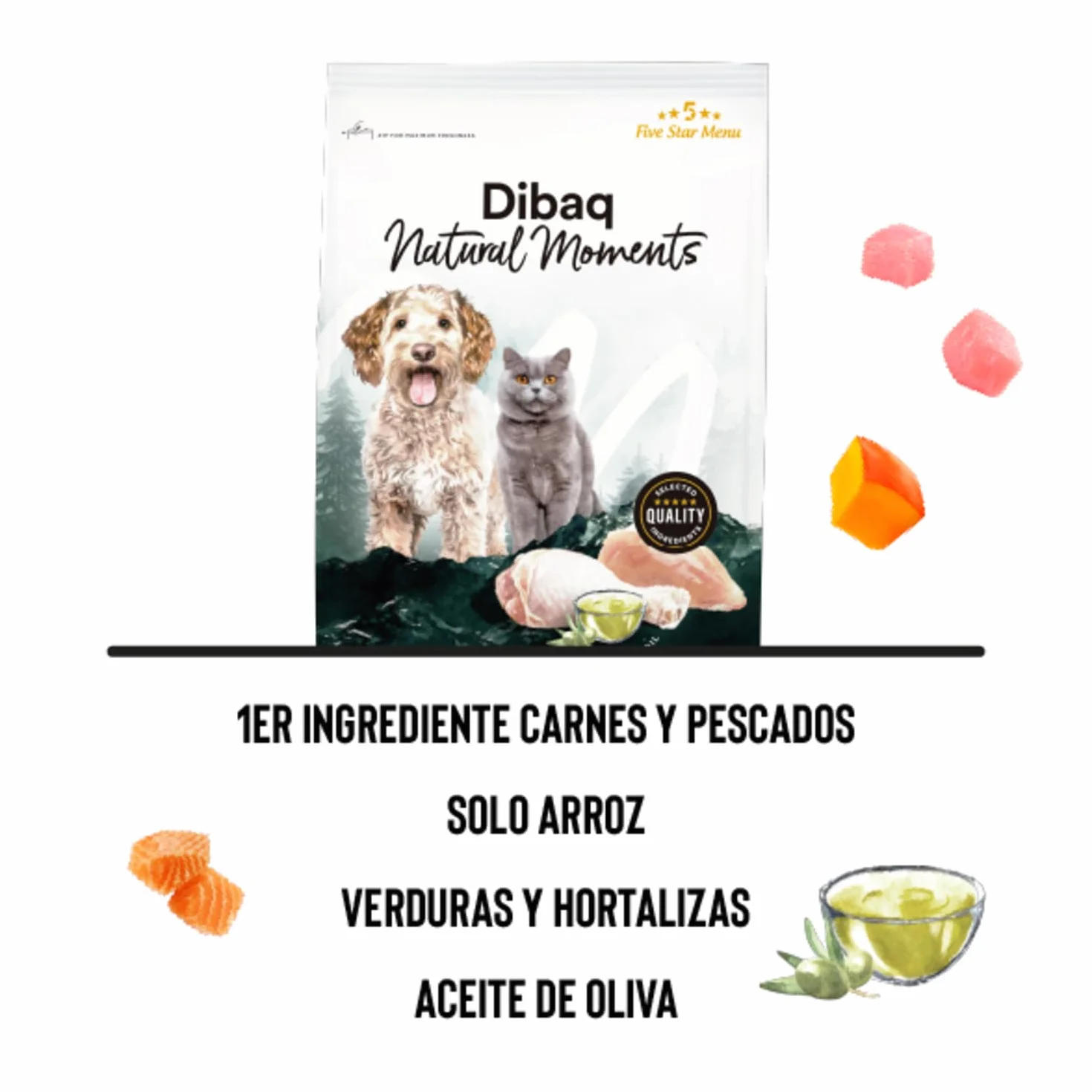 Dibaq Natural Moments Cachorro Razas Medianas, 15 kg
