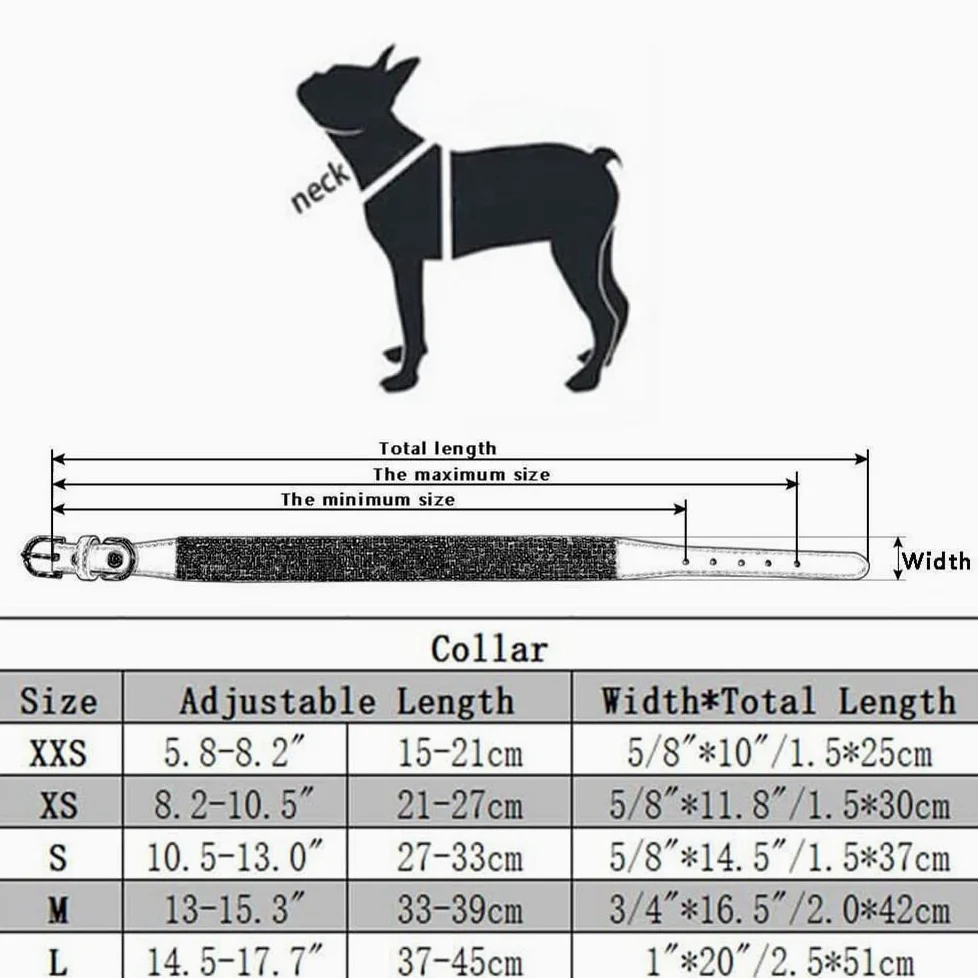Serijoars Collar pequeño para perro con diamantes de imitación de cristal, coloridos collares brillantes para niña, cachorro y gato (S, morado)
