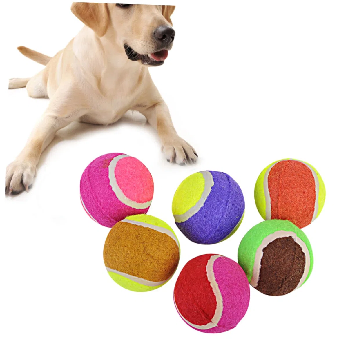 FRCOLOR Juguetes para niños pequeños 12 Piezas Juguetes para Mascotas Animales de Peluche esponjosos Juguetes de Peluche pequeños Juguetes para Masticar para Perros Bolas de Juguete para Gatos Acceso
