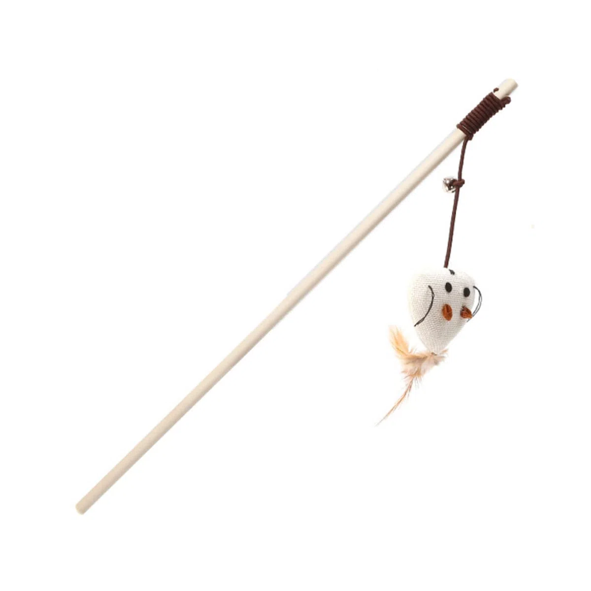 Didiseaon 3 Juegos De Juguetes Interactivos para Gatos Colgante De Peluche con Cascabel Juego para Mascotas 4 Piezas X 3