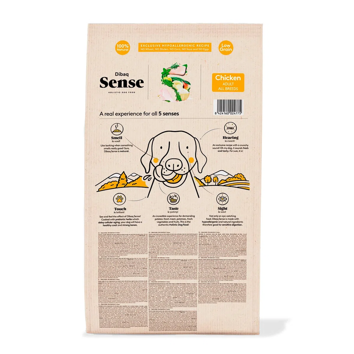 Dibaq Sense Low Grain Pollo Adulto, 12 kg