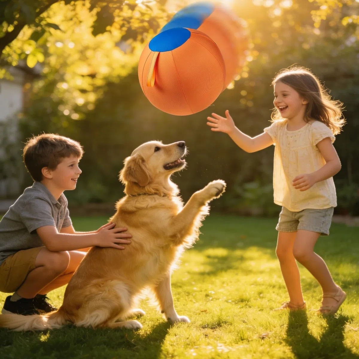 Pelotas para perros destructores Juguete gigante para perros pastores | Juguetes para Perro para Juego Ejercicio Lanzar Enriquecimiento Cachorro Exterior Interior