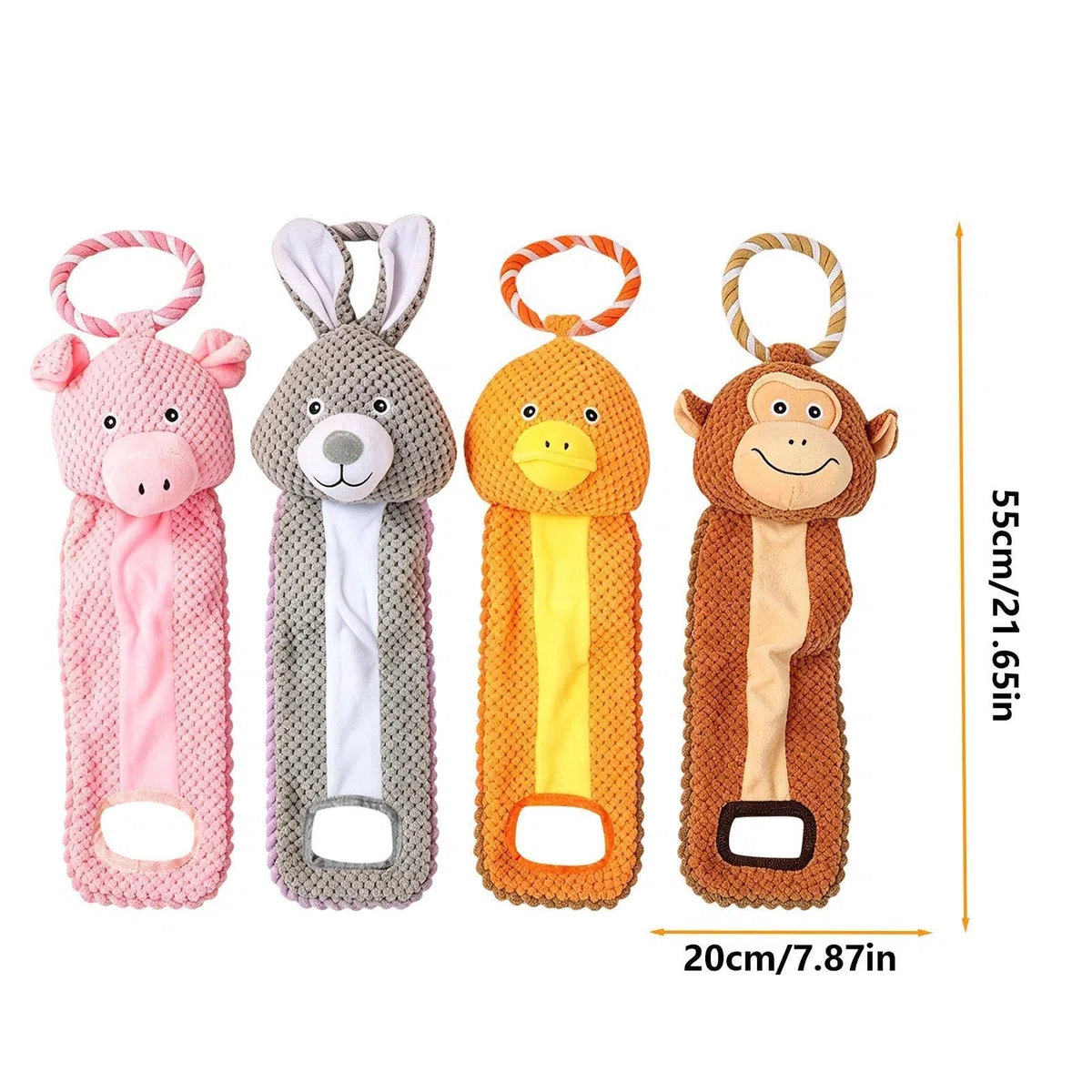 Juguetes Chirriantes Caninos Juego interactivo chirriante resistente de