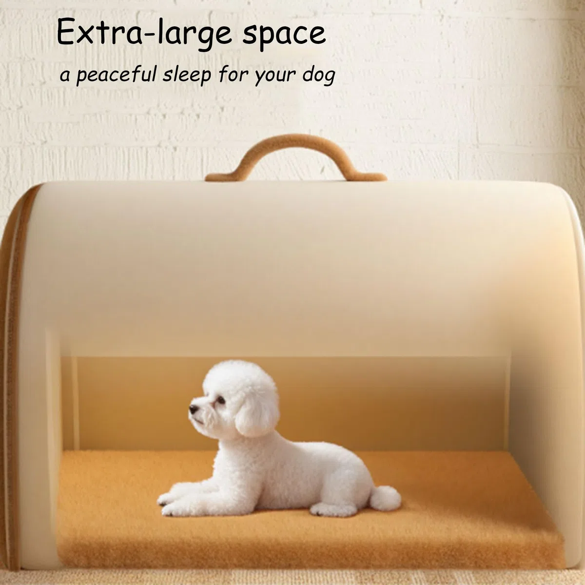 Casa de perro plegable 2 en 1, sofá cama cerrada para mascotas con cojín extraíble y lavable, caseta para perros para interiores, casas de mascotas condominios para gatos, cachorros (79 x 60 x 59 cm