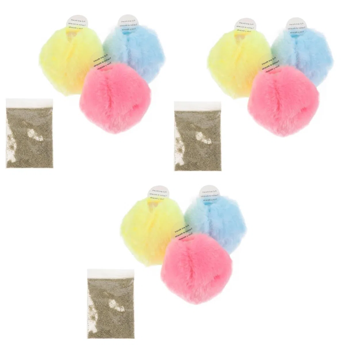 Happyyami 9piezas Juguetes De Pelota para Gatos Sonidos De Animales Accesorios De Interactivos para Mascotas Fomenta El Instinto De Caza y Reduce La Soledad