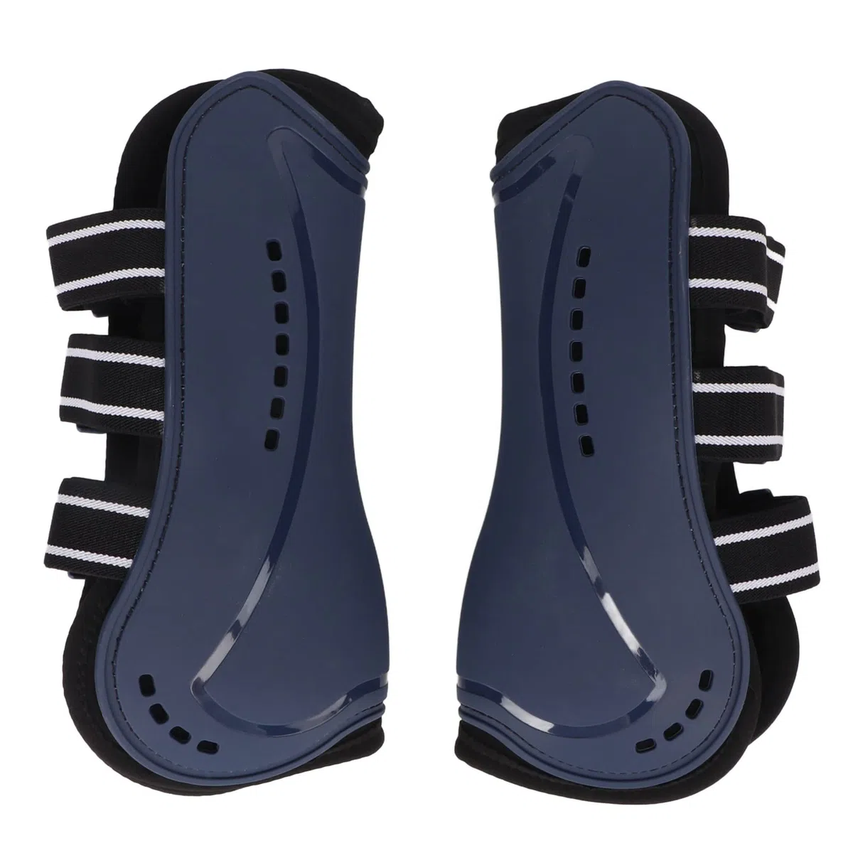 1 Par De Protectores De Piernas Delanteras para Caballos: Protectores De Piernas para Caballos Ligeros con Absorción De Impactos para Entrenamiento De Espectáculos De Salto, Azul